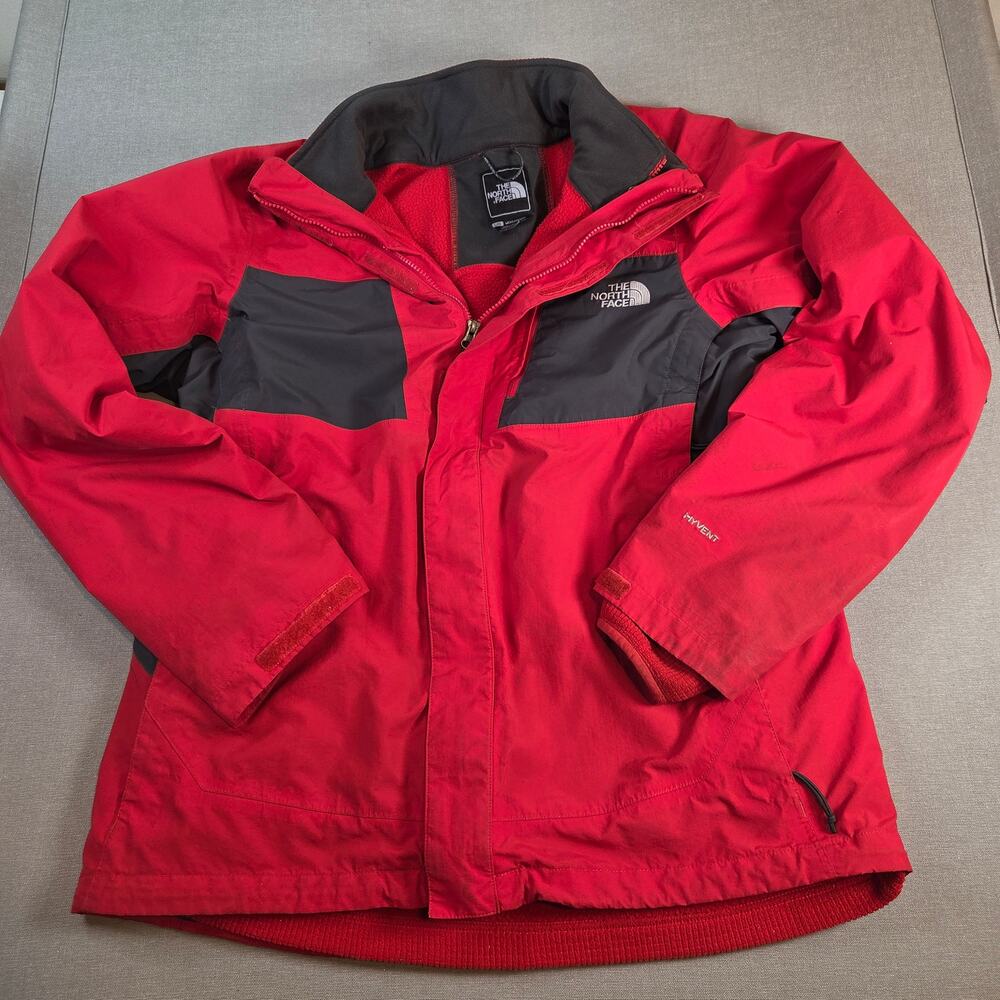 The North Face 3-in-1 Triclimate HyVent Men’s L Jacket — Missing Hood / Wear